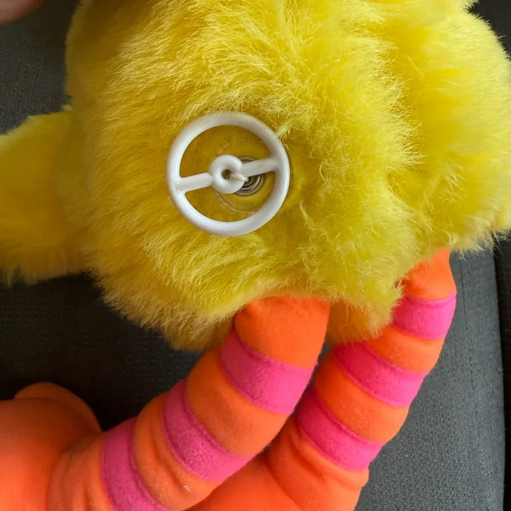Vintage 90s Sesame Street pull string talking big‎ bird plush stuffed animal